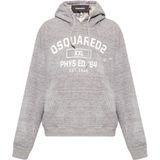 Dsquared2 - Phys Ed Design - Hoodie - Grijs Marl