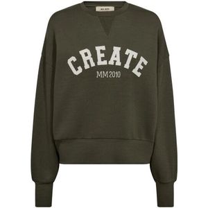 Mos Mosh 168550 543 mosmosh mm celli o-ls sweatshirt olive night