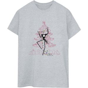 Li-cense Disney dames the nightmare before christmas tree roze katoenen vriendje t-shirt