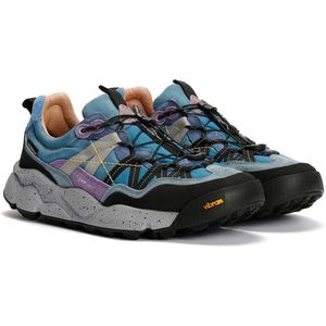 Flower Mountain Iwano Suede Blauwe Sneakers