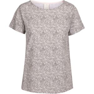 Trespass - Simona Palm Leaf Top - Groen - 60% Katoen 40% Polyester