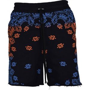 AMIRI - Korte Broek - Zwart - Katoen - Elastische Tailleband