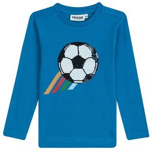 Someone - Jongens Longsleeve - Blauw