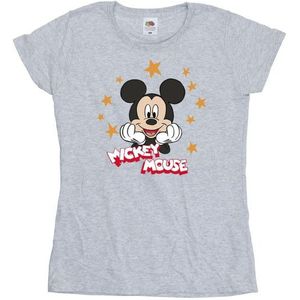 Li-cense Disney dames mickey mouse sterren katoenen t-shirt
