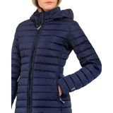 Nylon Jas Met Echte Donsvulling En Afneembare Capuchon
