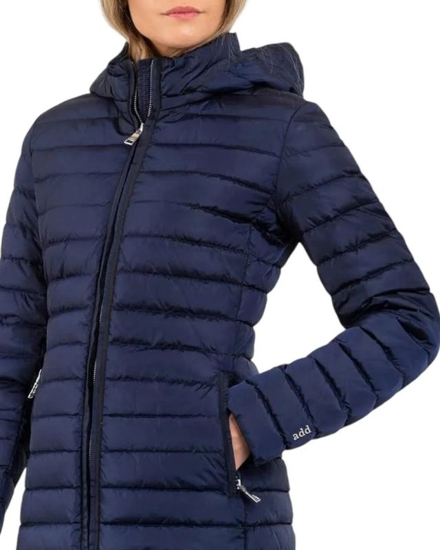 Nylon Jas Met Echte Donsvulling En Afneembare Capuchon