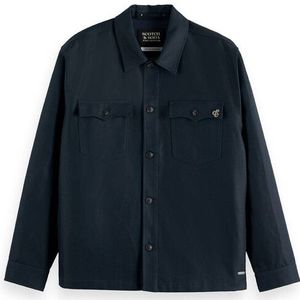 Scotch & Soda Overshirt 182982 Donker blauw