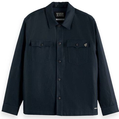 Scotch & Soda Overshirt 182982 Donker blauw