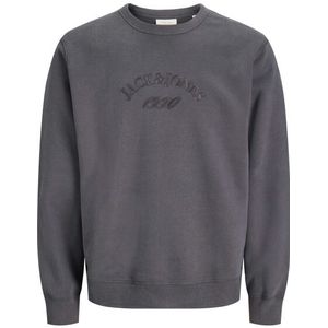 Jack & Jones - Jorbleecker Branding Sweat Crew - Trui - Grijs