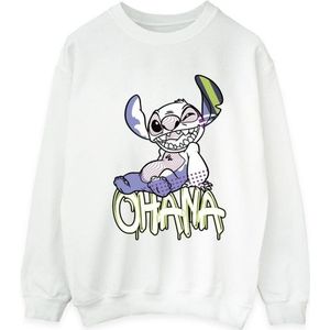 Li-cense Disney heren lilo en stitch ohana graffiti sweatshirt