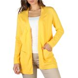 Fontana Milano 1915 - Cardigan - Geel - 100% Katoen