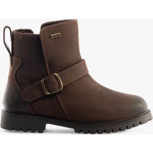 Hush Puppies - Wakely - Leren Dameslaarzen - Tan