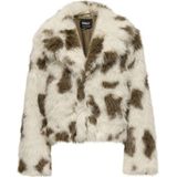 Only - Onljamie Faux Fur Jacket - Damesjas - Birch Cow