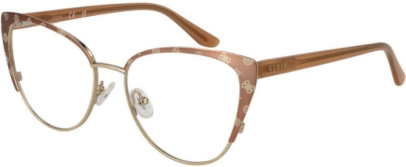 Guess - Cat Eye Optische Frames - Goud - Dames