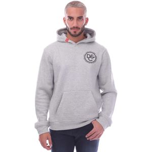 Duck and Cover - Macksony Graphic Hoodie - Grijs Marl - Heren