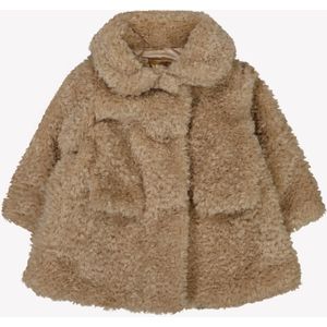 Monnalisa Baby meisjes faux fur jas