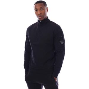 C.P. Company - Light Fleece Half-Zip Sweatshirt - Zwart - Heren