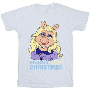 Li-cense Disney heren muppets miss piggy koningin van de feestdagen t-shirt