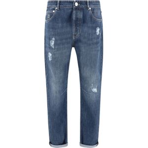 Relaxed Fit Versleten Jeans