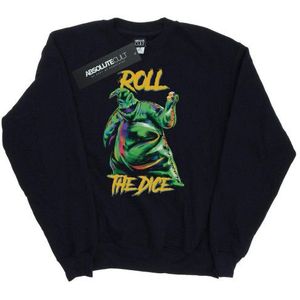 Li-cense Disney dames nightmare before christmas oogie boogie dice sweatshirt