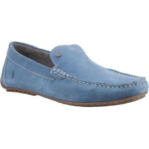 Hush Puppies - Ralph - Suède Instappers - Blauw