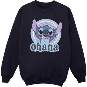 Li-cense Disney heren lilo en stitch ohana cirkel sweatshirt