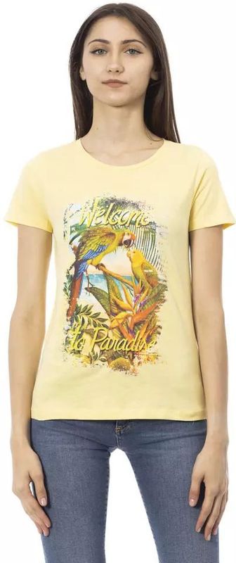 Papegaai Graphic T-shirt Korte Mouwen Reguliere Pasvorm