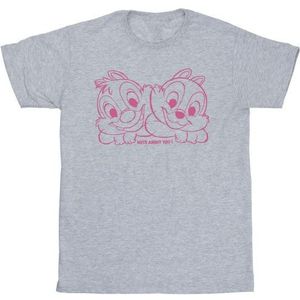 Li-cense Disney heren chip ´n´ dale nuts about you t-shirt