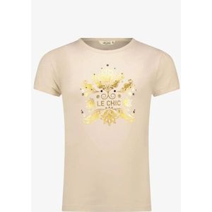 Le Chic - Nommy Golden Shield - T-shirt - Dreamy Creamy