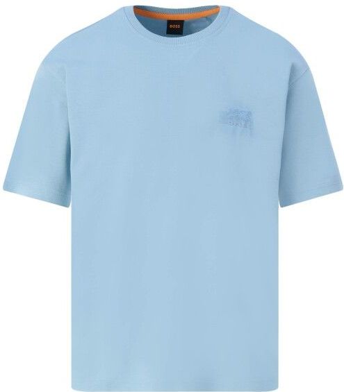 Boss - Casual Te_Snow - T-shirt - Licht Blauw