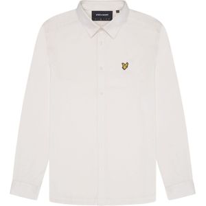 Herenoverhemd Lyle And Scott Interlock in Wit