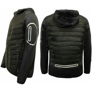 Diadora - Lange Mouw Zip Up - Heren Jasje - Zwart