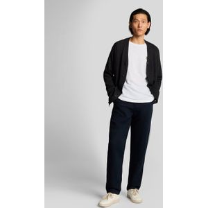 Lyle & Scott - Linnenmix - Joggingbroeken - Donkerblauw