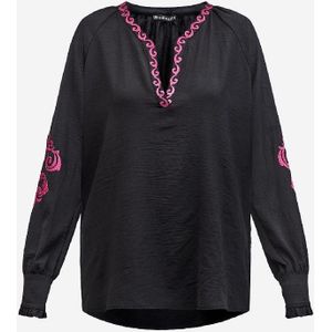 MAICAZZ Haley blouse black magenta d5 wi23.20.302