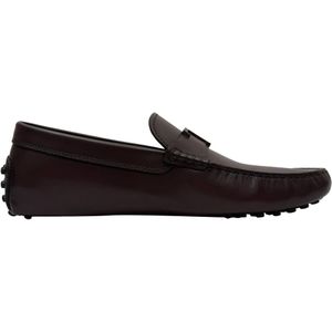 Tod's T Timeless Gommino Instappers in Bordeaux Kalfsleer