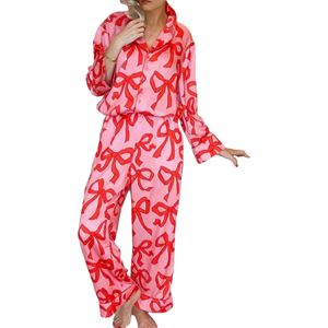 Strikprint Pyjama Set