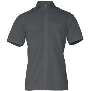 Marvelis - Chambray - Heren Overhemd - Korte Mouwen - Relaxed Model