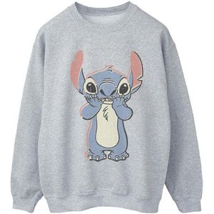 Li-cense Disney dames lilo and stitch sweatshirt met grote print