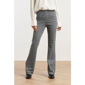 Smashed Lemon Navy en witte geometrische broek |