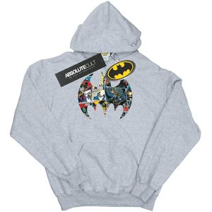 Li-cense Dc comics dames batman comic book logo hoodie