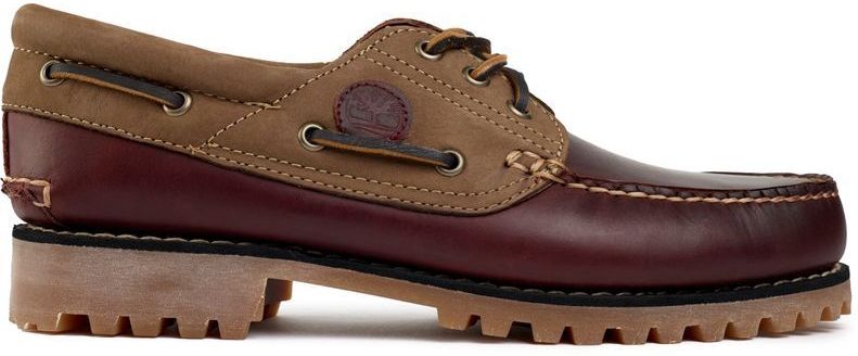 Timberland - Authentic Boat Shoe - Bruin - Bootschoen - Premium Leer - 360-graden Vetersluiting