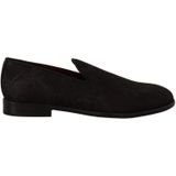 Dolce & Gabbana - Loafers - Zwart - Bloemenbrokaat