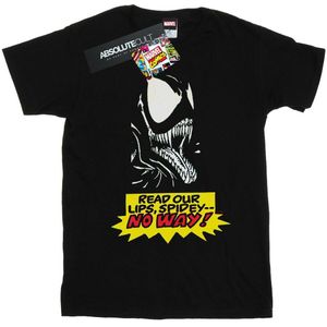 Li-cense Marvel heren venom no way t-shirt