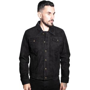 Heren - Truckerjack - Geitensuède - Taraz