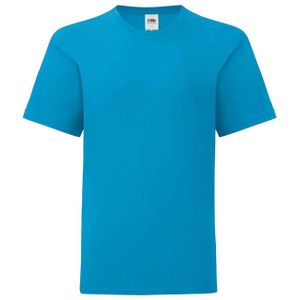 Fruit of the Loom - Iconisch T-shirt - Kinderen - Katoen - Korte Mouwen