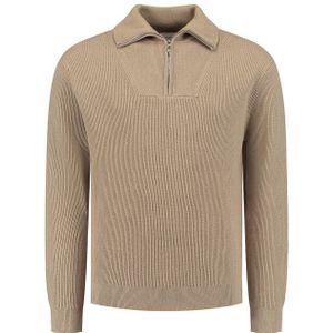 Pure Path - Pullover 25030806 - Taupe - Vest