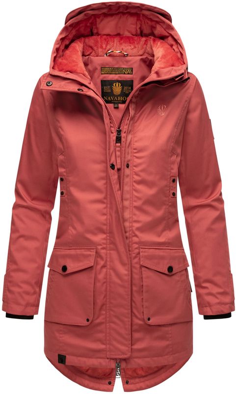 NAVAHOO Tussenparka 'Brinjaa'  zwart