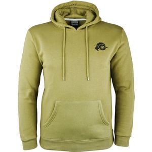 Heren - Wandelhoodie - Fleece Hoodie - Olijfgroen