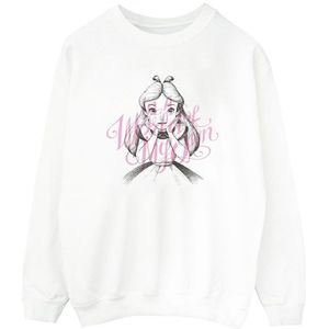 Li-cense Disney heren alice in wonderland in een wereld van mijn eigen sweatshirt