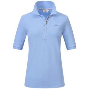 HV Society - Poloshirt - Katoen - Stippenprint - Knoopsluiting - Ribboorden